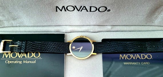 Movado Swiss Museum Classic 87.45.882 18 With Box and Papers  display picture 3