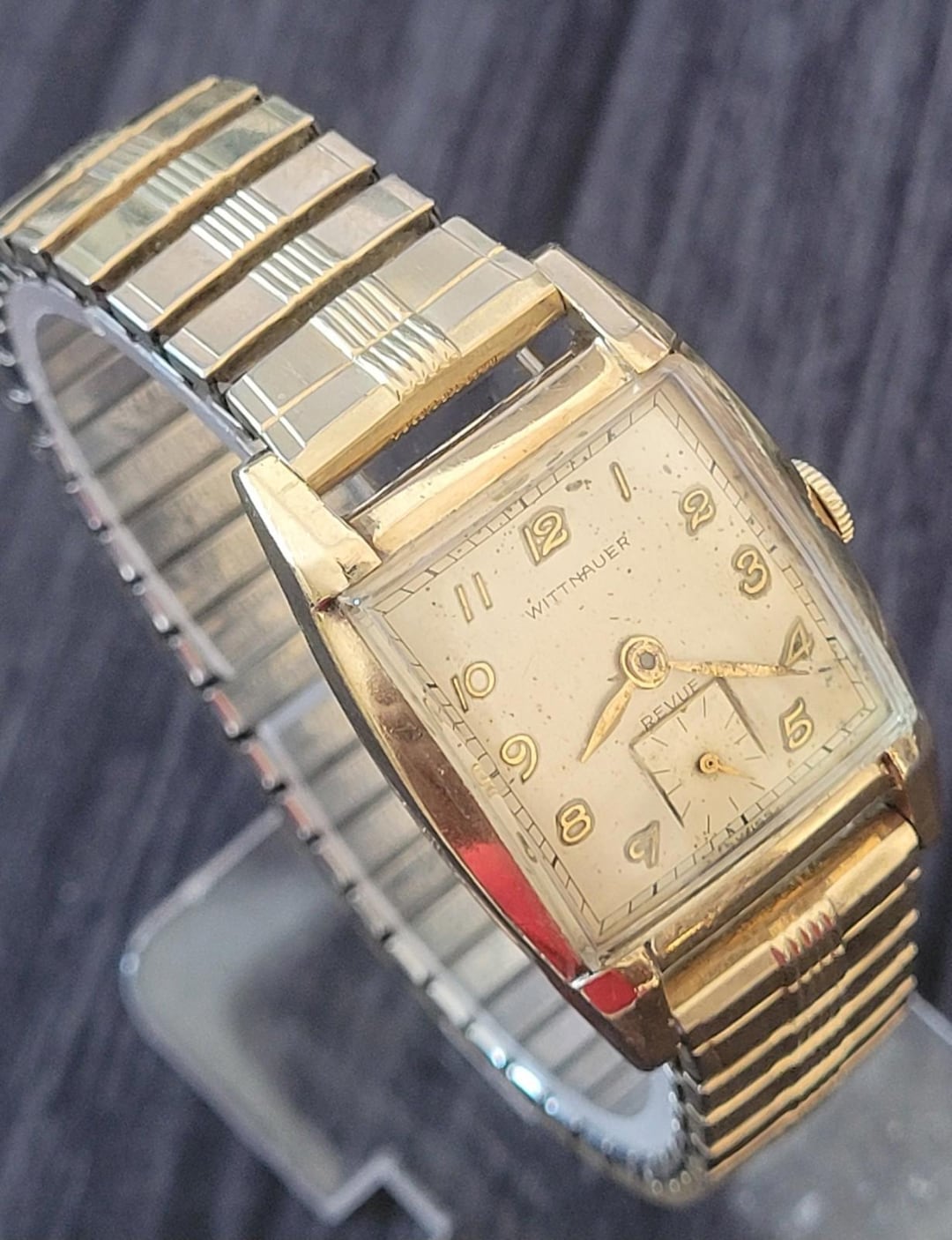 Vintage Wittnauer Revue 76 Mens Mechanical Watch 17J 10K GF - Etsy