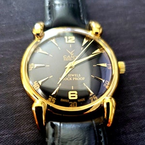 Montre Mécanique CAMY GENEVA Vintage – Boîtier Argenté – Mouvement Manuel – Pour Elle
