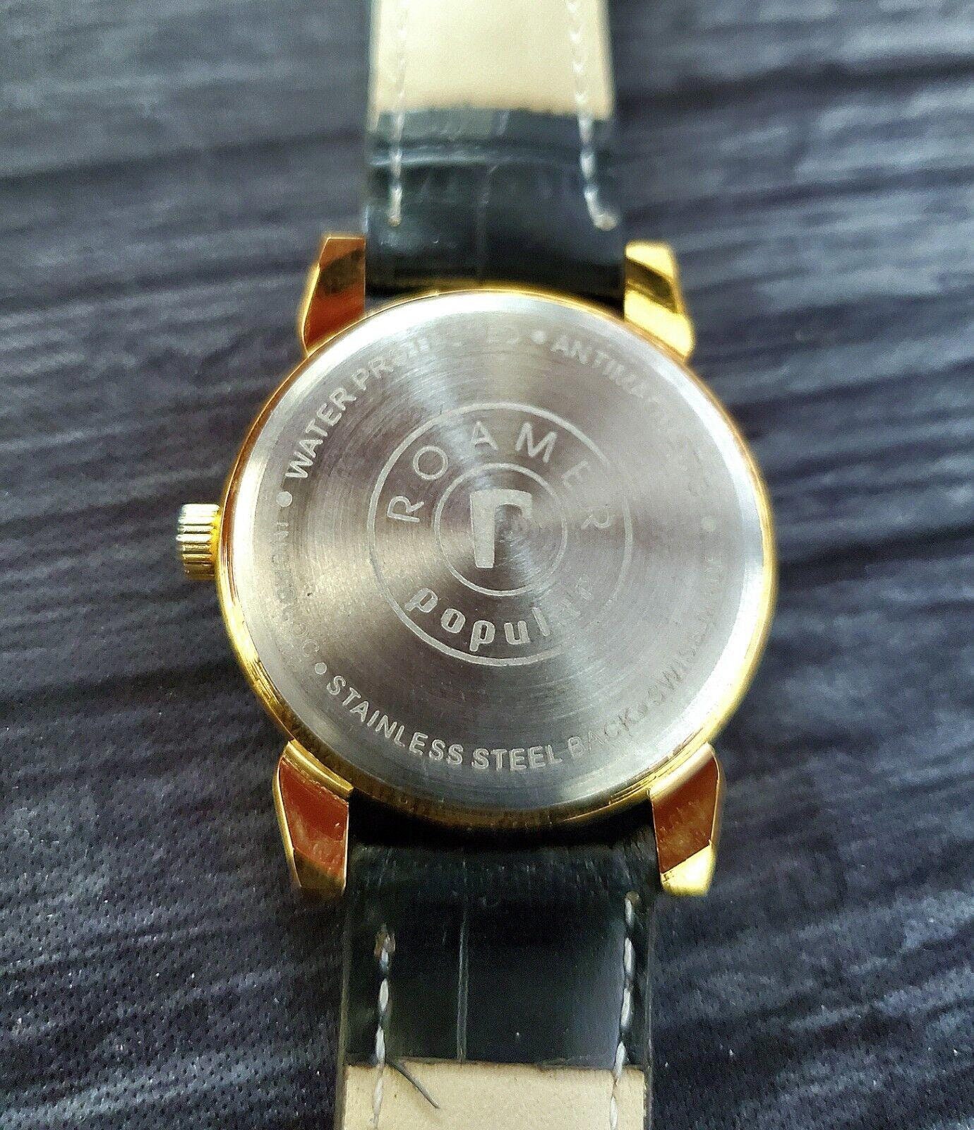 OROLOGIO BRITIX INCABLOC Automatico 17 Gioielli Da Uomo Svizzero Carica - Foto 5