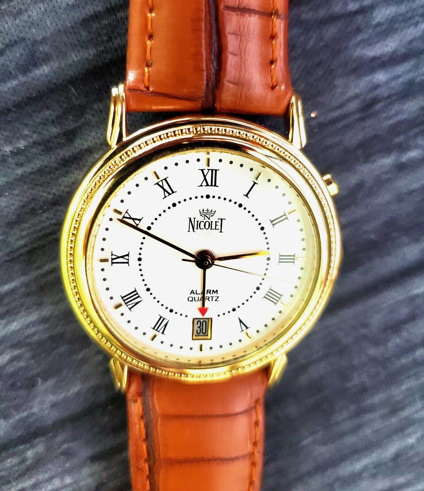 NICOLETニコレ 50'sビンテージ時計 NICOLET Watch Co, Pointer Date | シェルマン公式オンライン