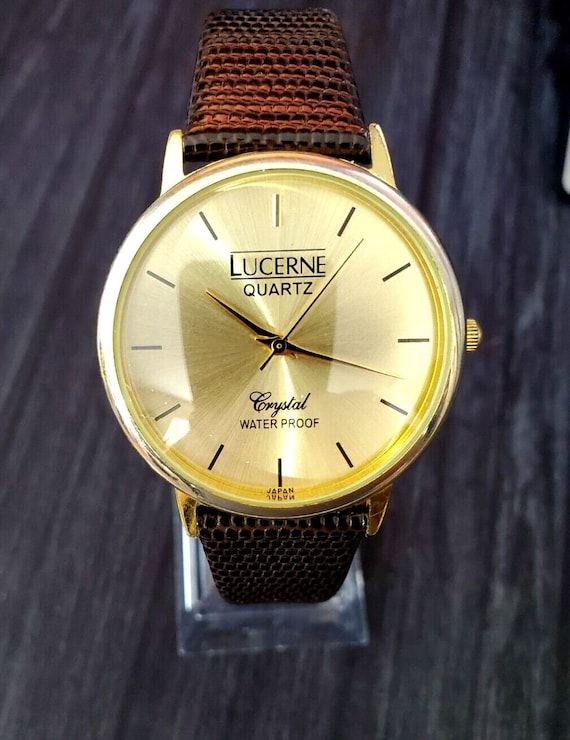 Vintage Lucerne jeweled watch Vintage LUCERNE Ladies Wristwatch Mepa Watch Company  main image 3