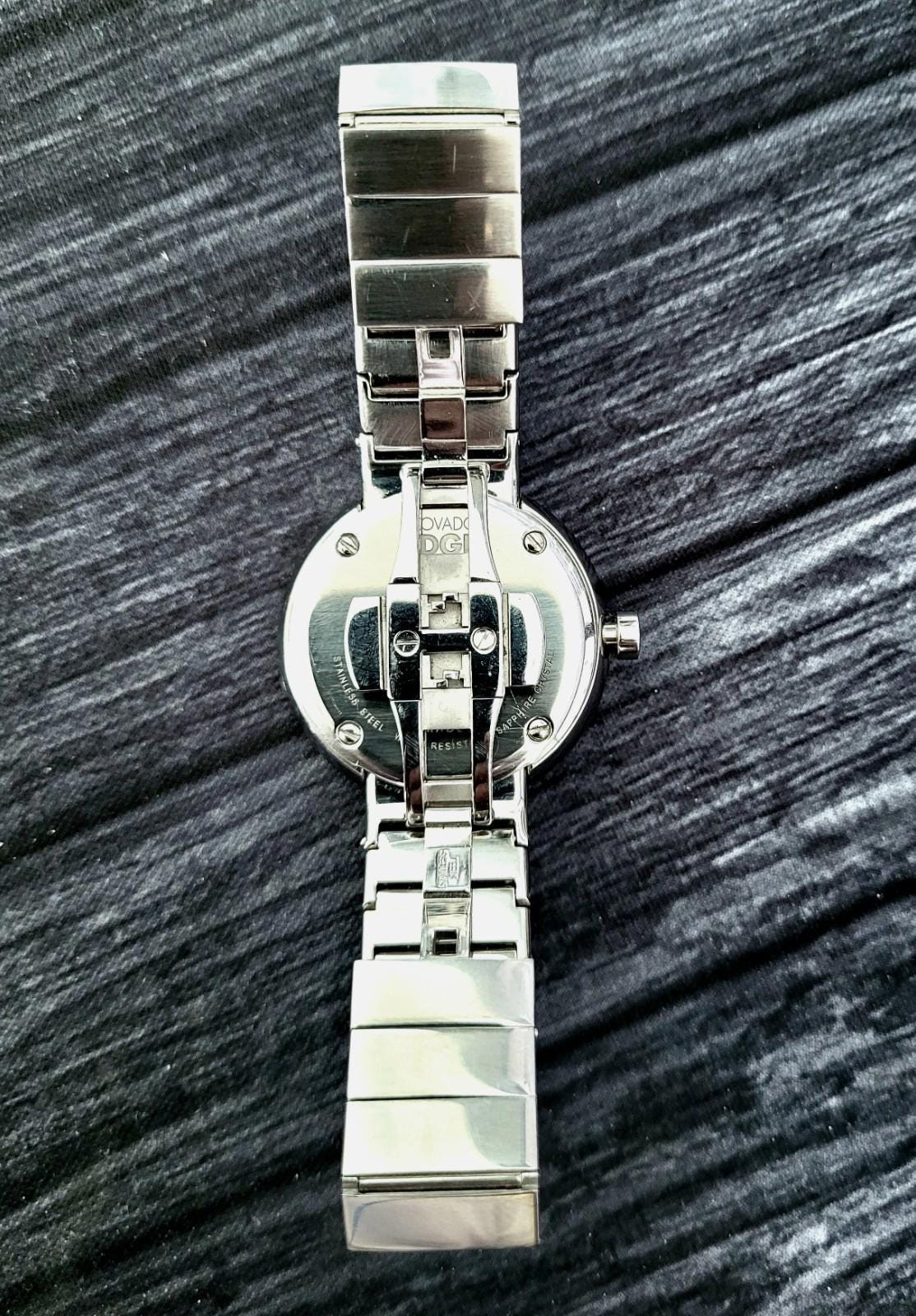 Movado Edge 34mm 5.5 Inch Sapphire Crystal Ladies Watch Runs  display picture 1