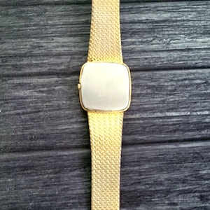 Zeldzaam vintage Jules Jurgensen retro Zwitsers herenhorloge uit de jaren 70 afbeelding 6