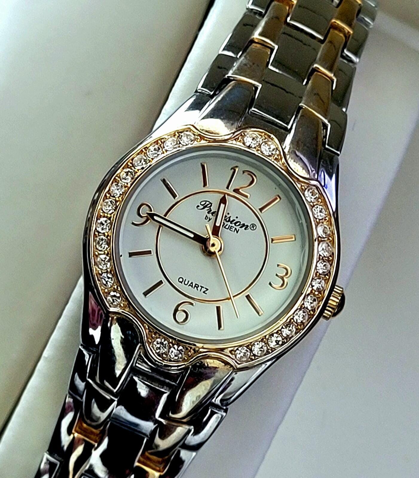 Rare Gruen Precision Diamond Collection Womans‎ Watch In Box Gruen Precision  main image 3