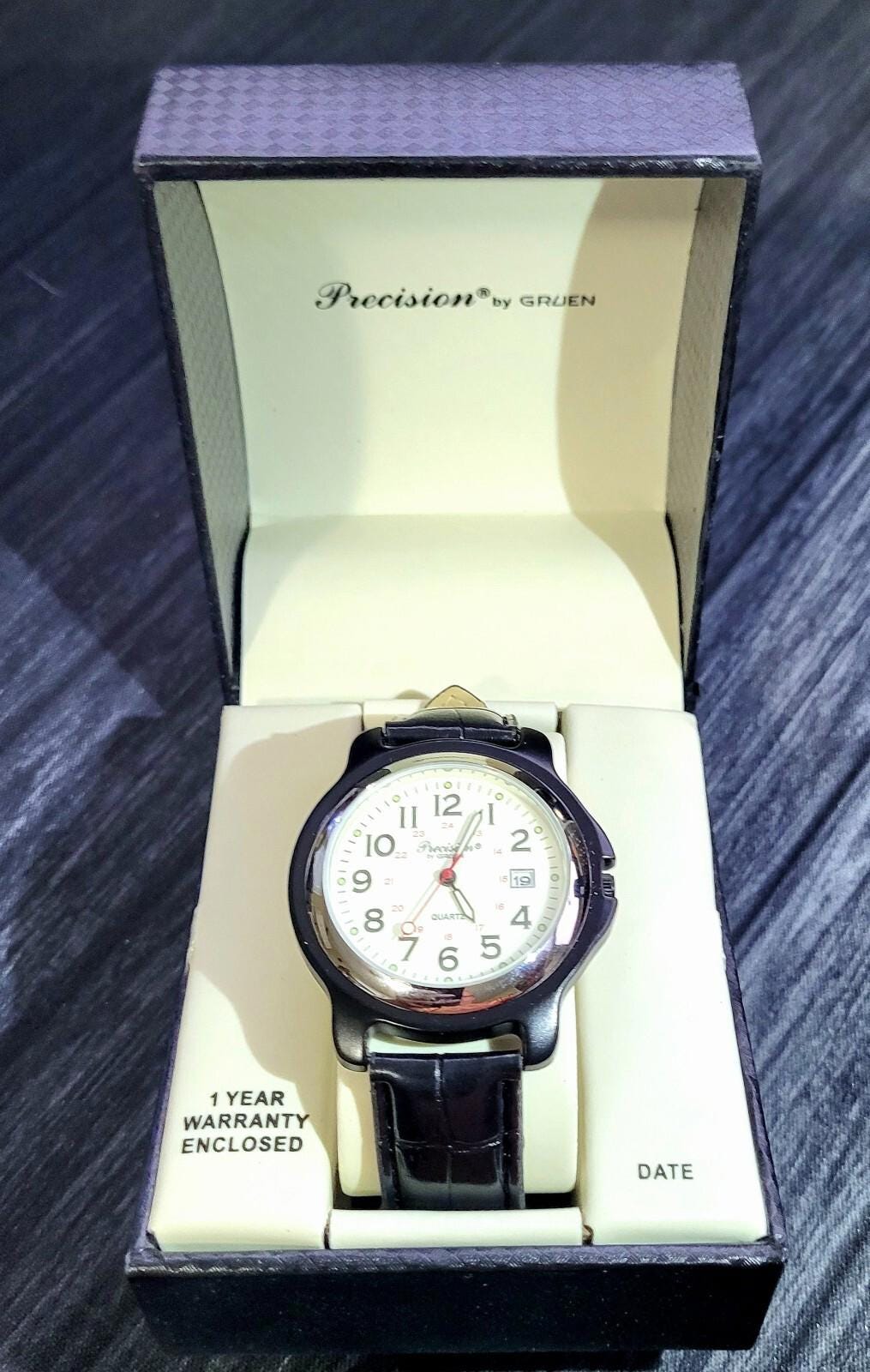 Vintage Gruen‎ German Flieger Pilot Field Style Watch New Vintage Gruen German Flieger Pilot Field Style Watch New - Etsy main image 4