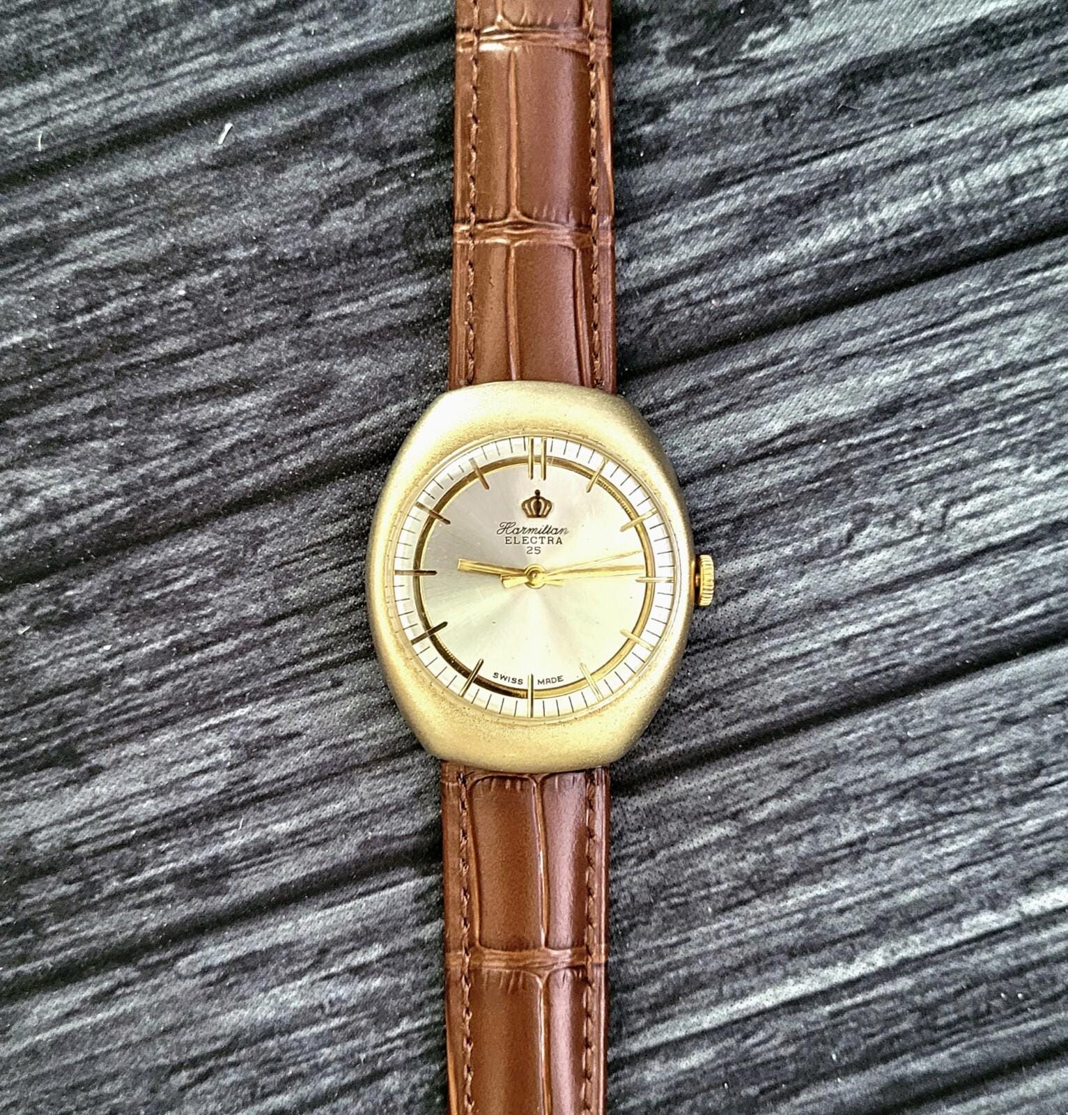 Hormilton Electra 25 Watch Swiss Made Vintage Hamilton 3600