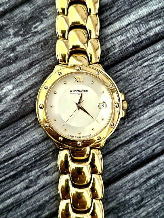 Rare Vintage Wittnauer Mens Swiss Watch Sapphire Crystal - Etsy