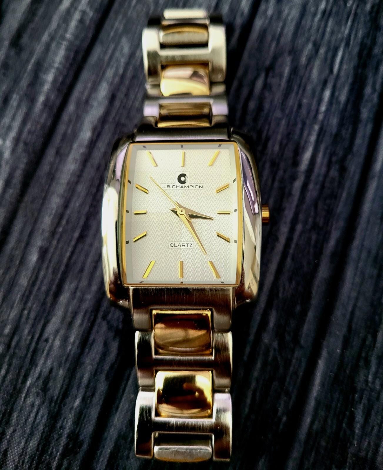 Vintage Enamel Dial 1988 Jb Champion Mens Tank Watch Nib - Etsy