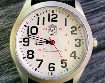 Pierre Lucerne Commander WW2 Aviator Navy USMC Field Watch