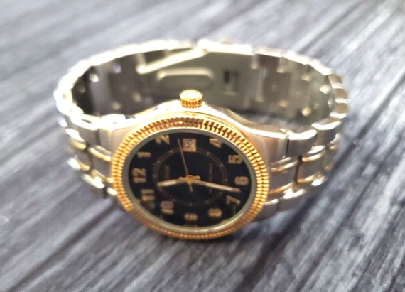 Pristine Rare Vintage WALTHAM President 80's Blac… - image 4