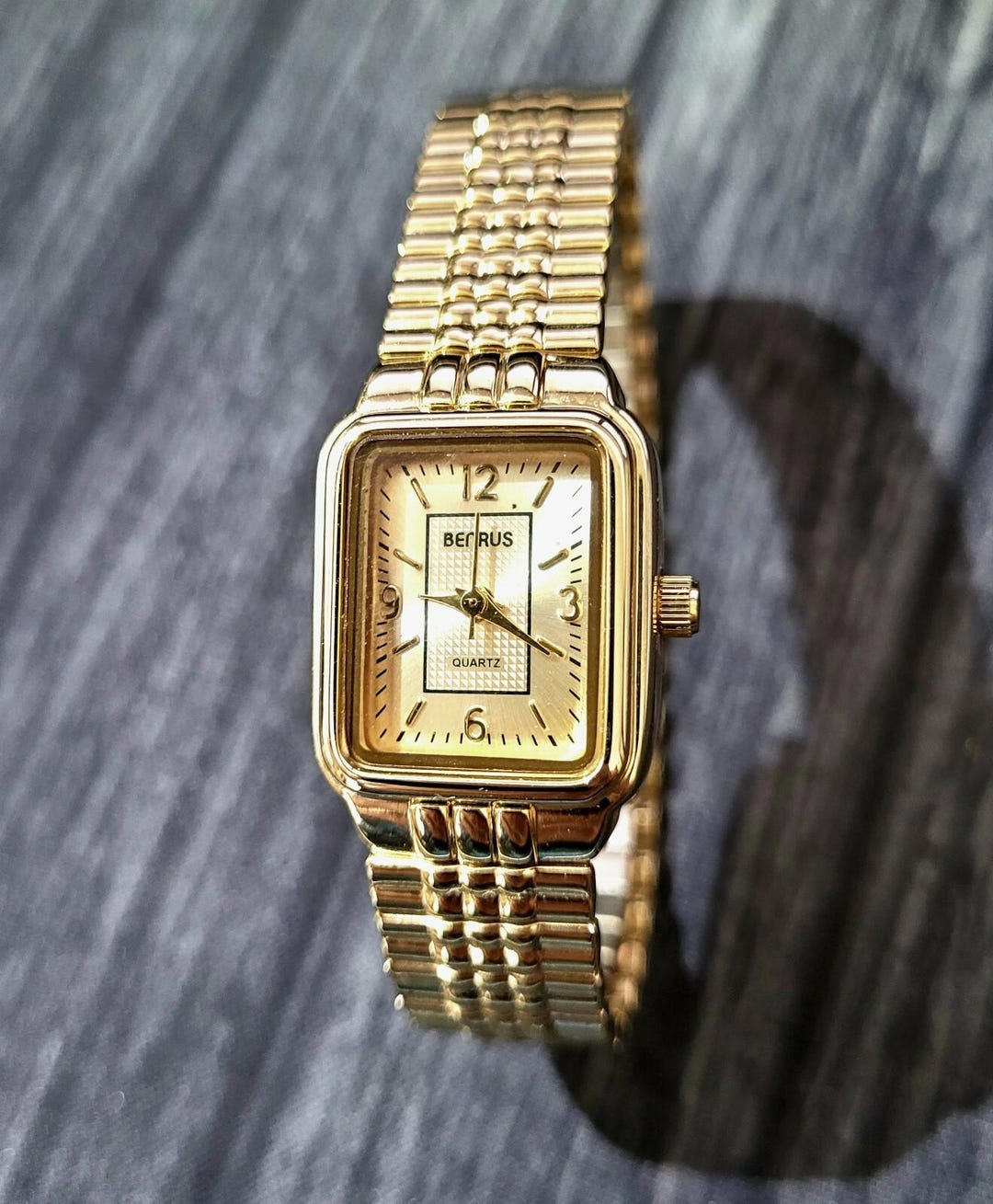 Rare Benrus Womens Vintage Retro‎ Tank Watch New in Box 1940 main image 3