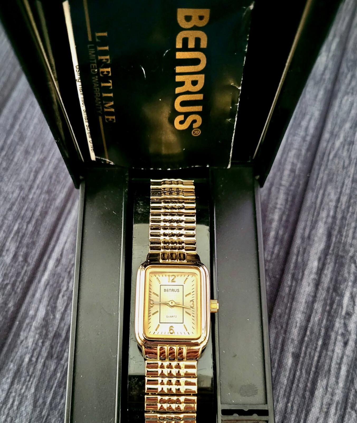 Rare Benrus Womens Vintage Retro Tank Watch New in Box Rare Benrus Womens Vintage Retro Tank Watch New in Box - Etsy main image 3