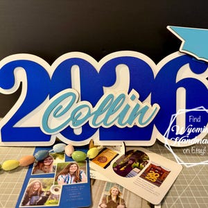 2026 Wood Sign Graduation, Gift for Graduate, Senior 2026 Photo Prop, Graduation Decor, 2026 Party Prop, Gift for Senior, Class of 2026