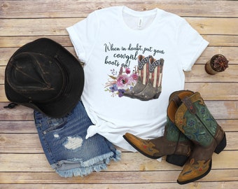 Forget the Glass Slippers This Princess Wears Boots T Shirt Cowgirl ...