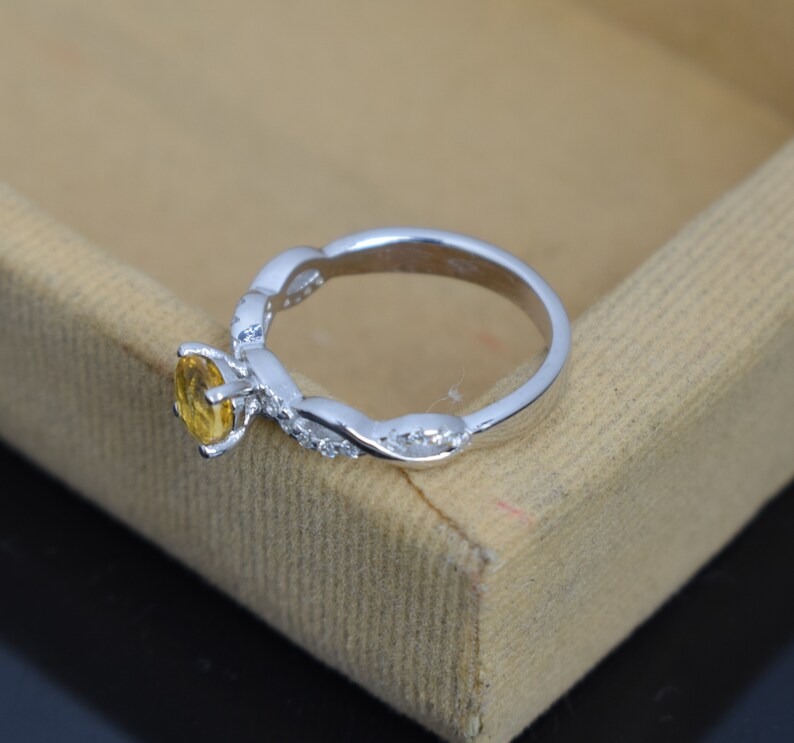 Citrine ring Engagement Ring Natural Citrine Ring Promise Ring 925 Sterling Silver Ring Wedding Ring Citrine Wedding Ring Bridal Ring