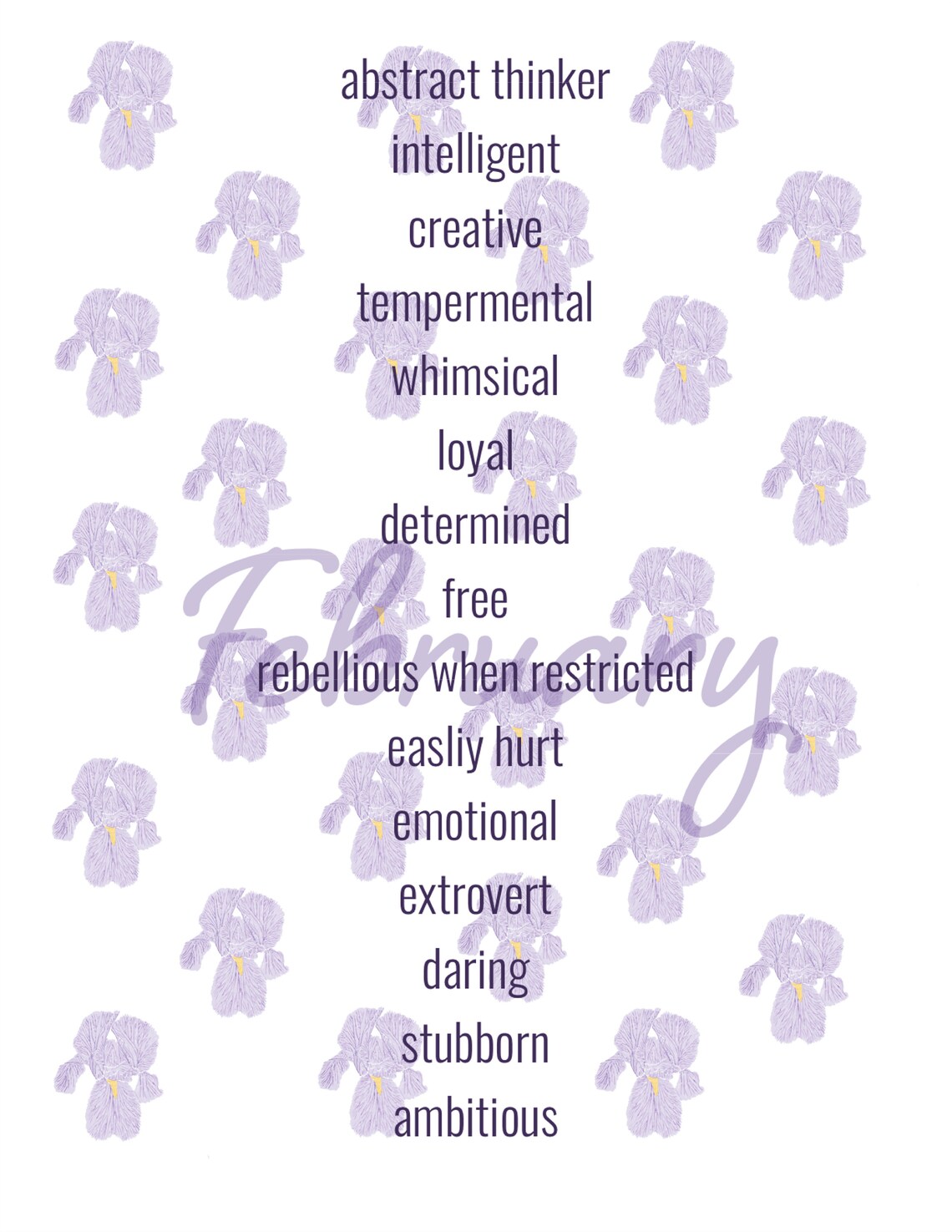 Birth Month Personality