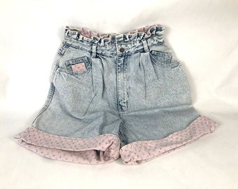 Anchor Blue Baggy Shorts - Etsy