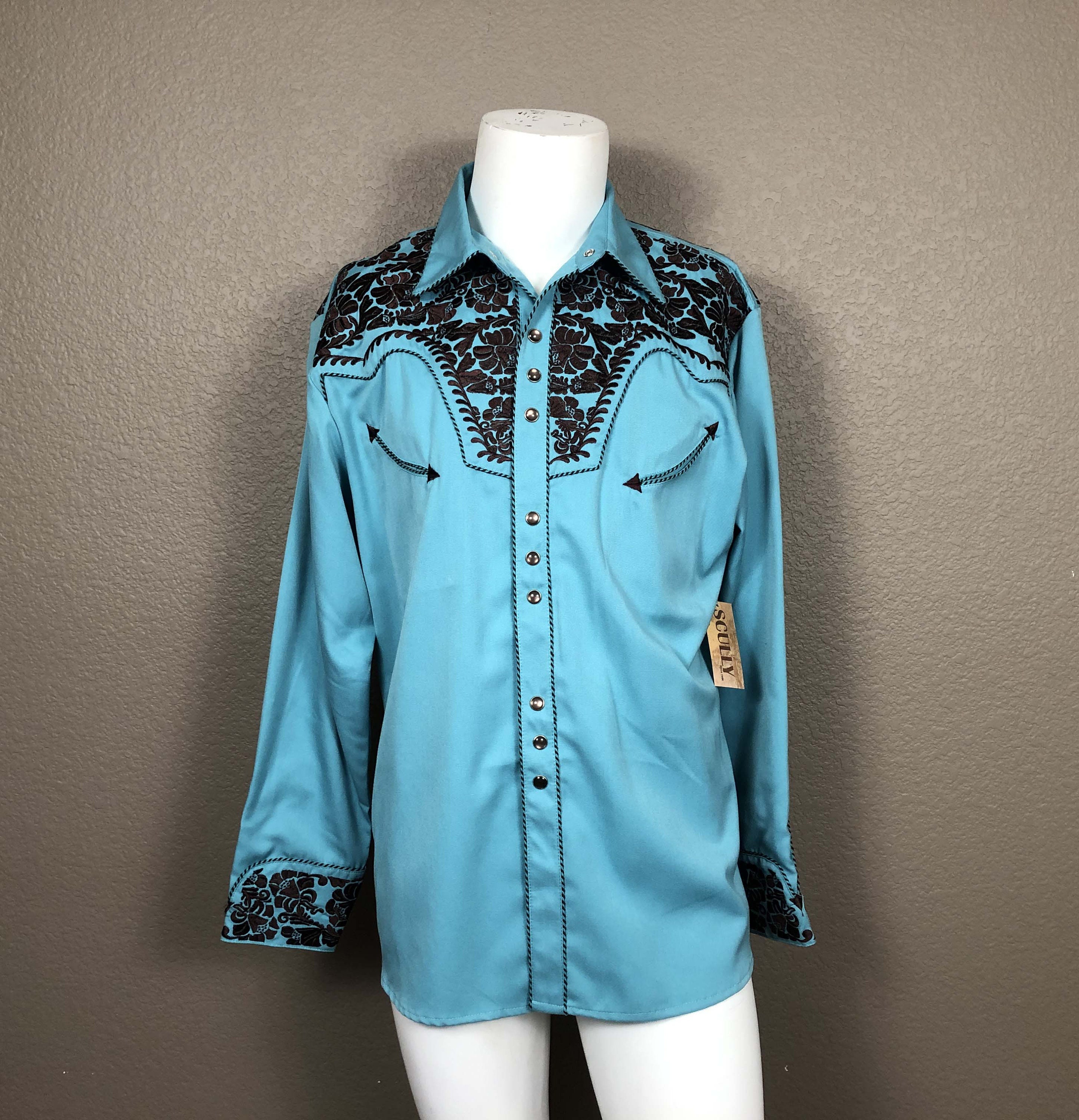 Scully Men's Cowboy Western Shirt 