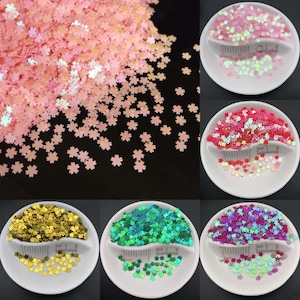 20 g bloem glitter pailletten confetti voor ambachtelijke decoraties