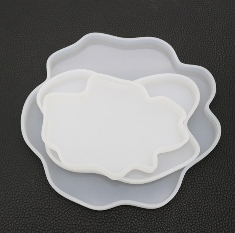 Large Irregular Cup Tray Silicone Mold Epoxy Resin Jewelry Mold Making Craft DIY