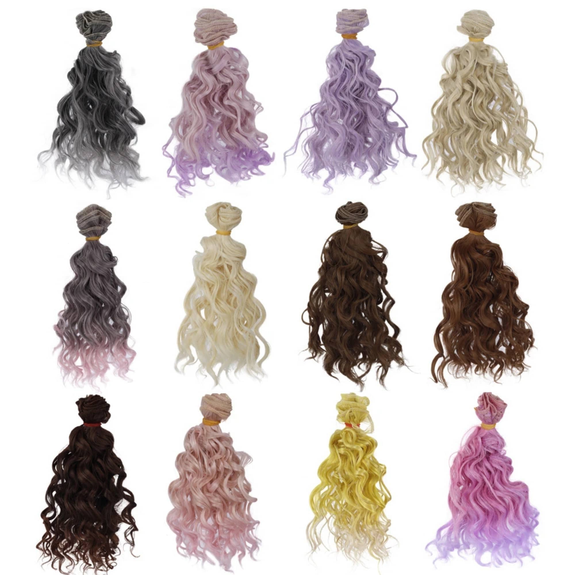 DG Nylon Artist Pack 4 Fruits 4oz Four Color Doll Hair for Rerooting – Doll  Planet Hair