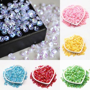 10g Flower Loose Cup Sequins Glitter Confetti Paillettes For Sewing Garment