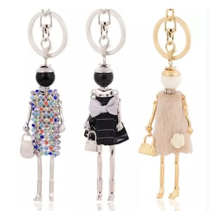 Charme-Puppe Keychain Anhänger für Geburtstags-Weihnachtsfeier-Geschenk
