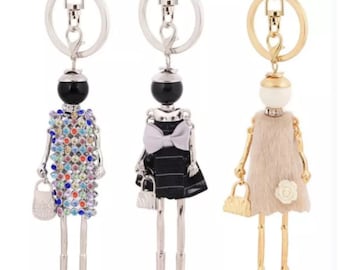 Charm Doll Keychain Pendant For Birthday Christmas Party Gift