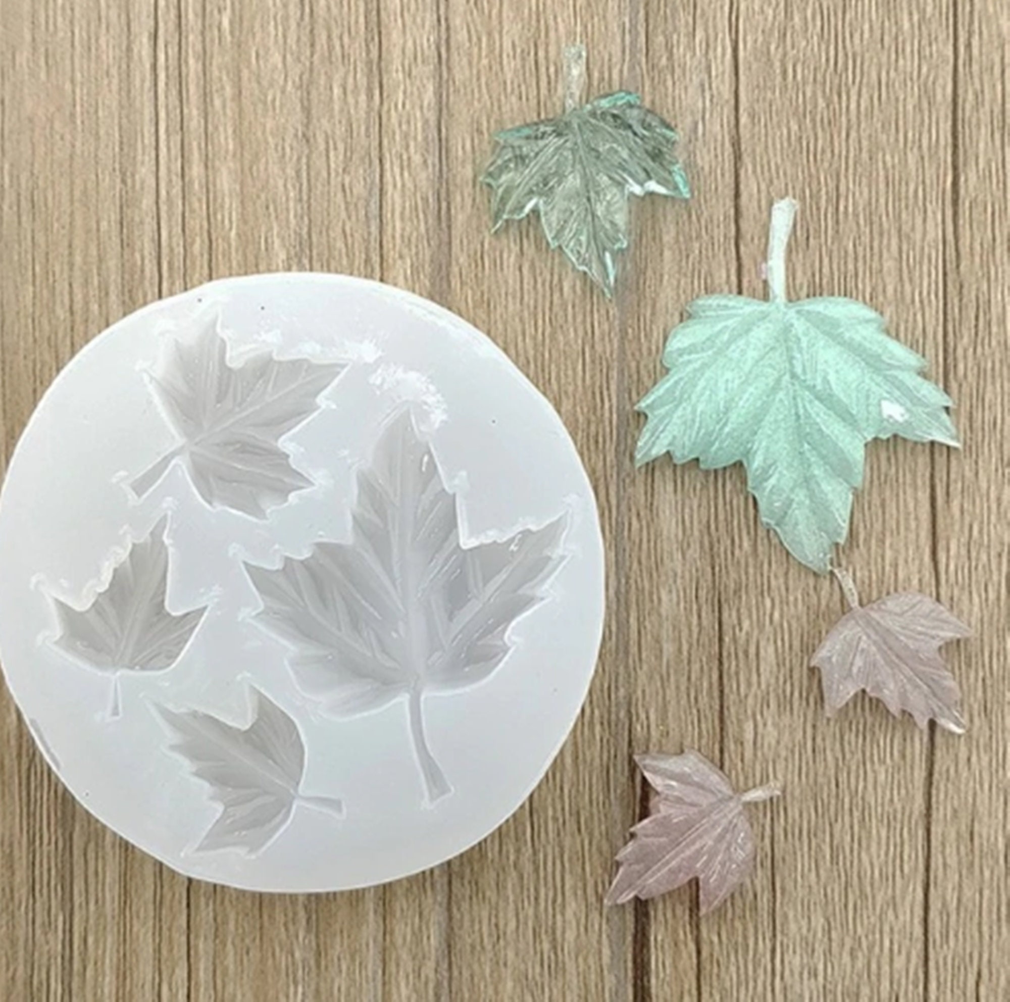 Maple Leaf Silicone Mold Epoxy Resin Mold Jewelry Making Craft Etsy