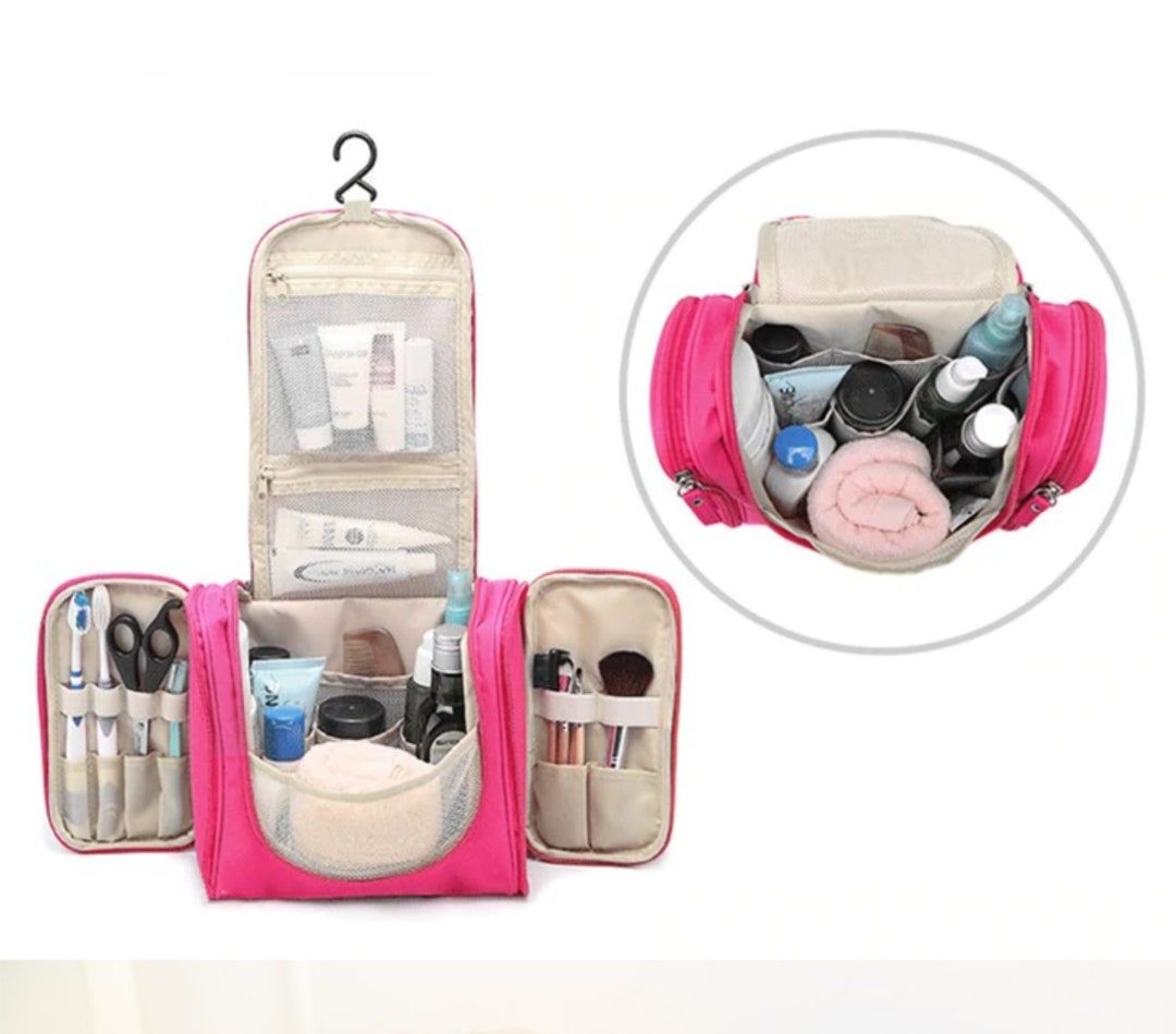 Hanging Portable Travel Bag Makeup Cosmetic Bags Organizer - Etsy