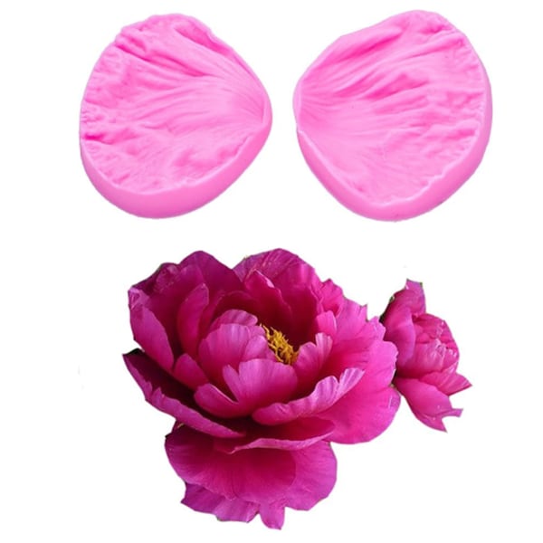 Peony Flower Petal Silicone Mold For Jewelry Making