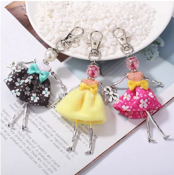 Doll keychain best sale online