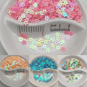 20g 5 mm Blumenschale Pailletten Konfetti zum Nähen von Bekleidungszubehör