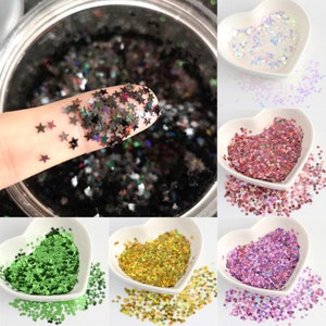 8g Star Glitter Sequins Confetti For Craft Resin Slime Supplies