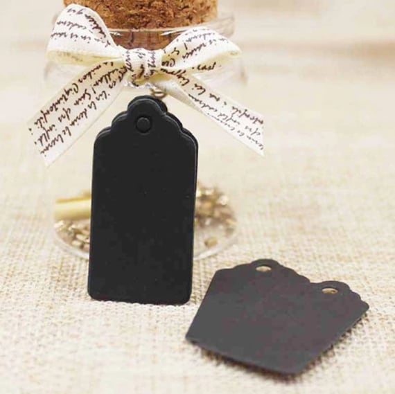 100pcs Black White Brown Blank Paper Price Tags Jewelry Tags Etsy<script async src=