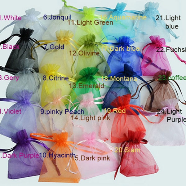 50pcs Drawstring Bag For Jewelry Packaging Display & Jewelry Pouches