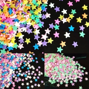 20 g gemengde kleuren sterpolymeerklei strooi plakjes voor hobbybenodigdheden