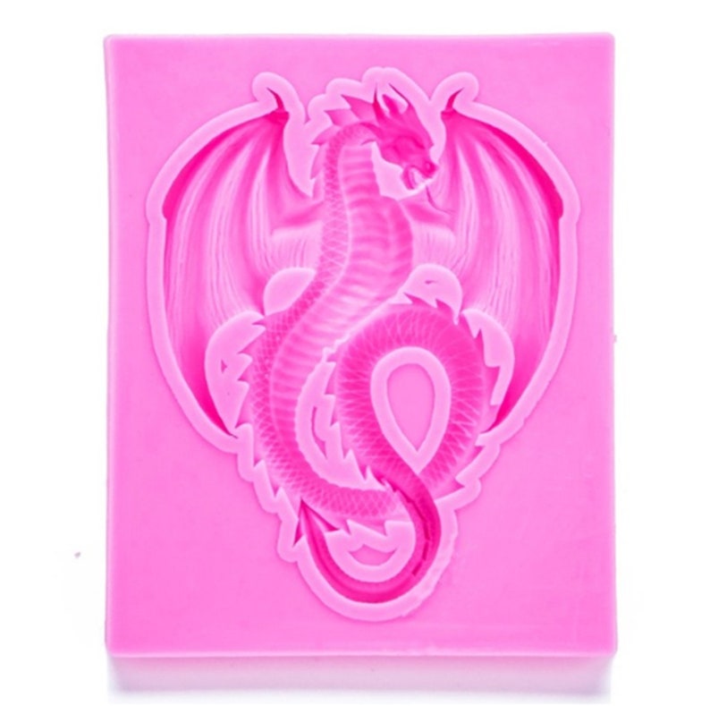 Dragon Silicone Mold Epoxy Resin Mold Jewelry Making Craft DIY 