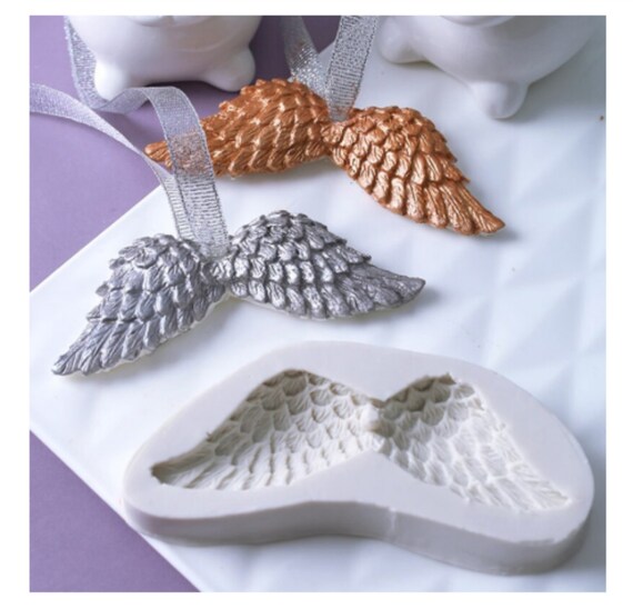 Angel Wings Shape Silicone Mold for Jewelry Making Etsy Sweden