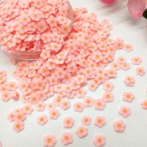 20 g madeliefjebloem polymeerklei plakjes hagelslag voor ambachtelijke decoratie