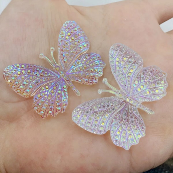 Resin Butterfly Jewelry Etsy
