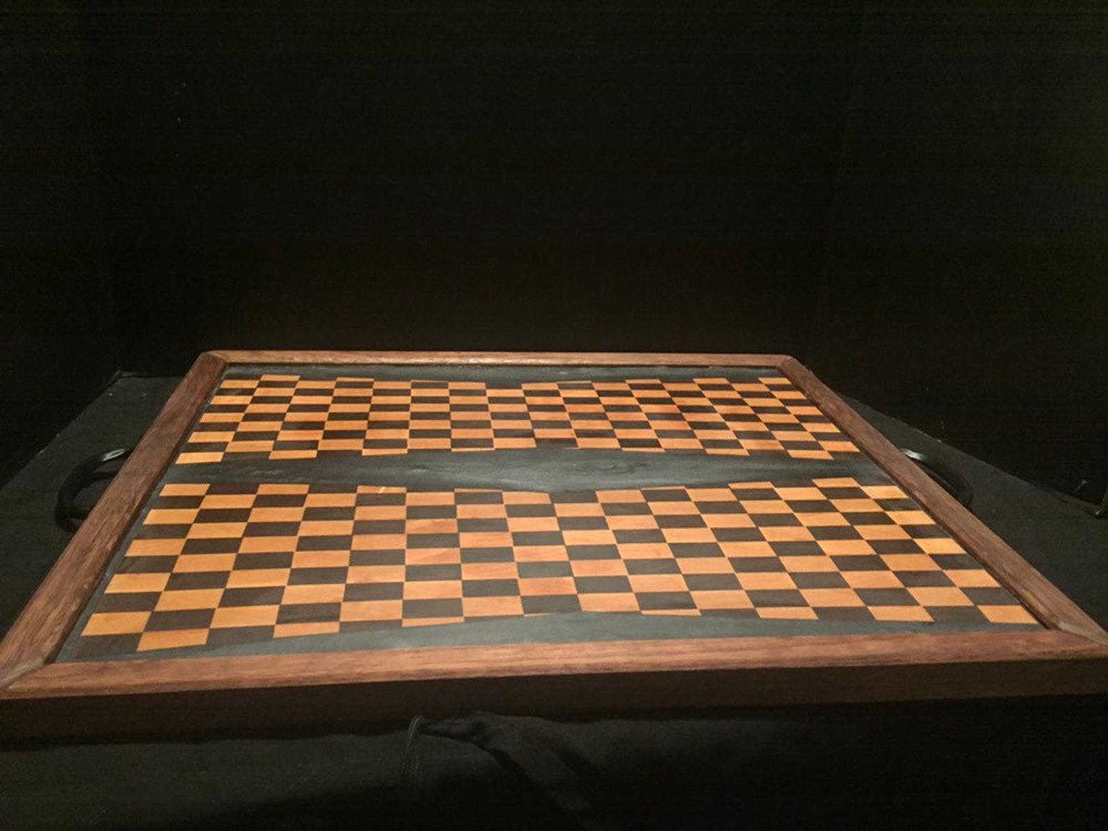 Checker Board Serving Tray / Charcuterie Platter Etsy