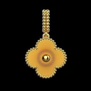 14k Solid Gold Jewelry Pendant