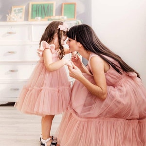 Matching Dresses Mother Daughter Family Look Gorgeous Dress - Etsy