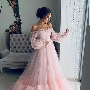 Wedding Guest Fluffy Tulle Dress 