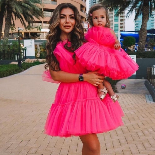 Matching Dresses for Mommy And Pink 