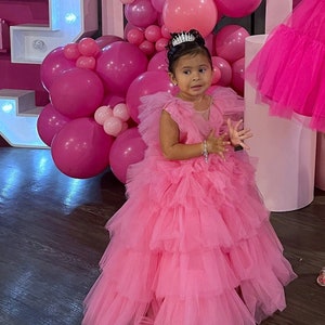 Hot Pink Baby Dress - Etsy Singapore