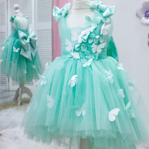 First Birthday Dress Butterfly Style Baby Girl Butterfly Etsy