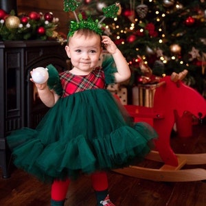 Baby christmas tree outfit shop